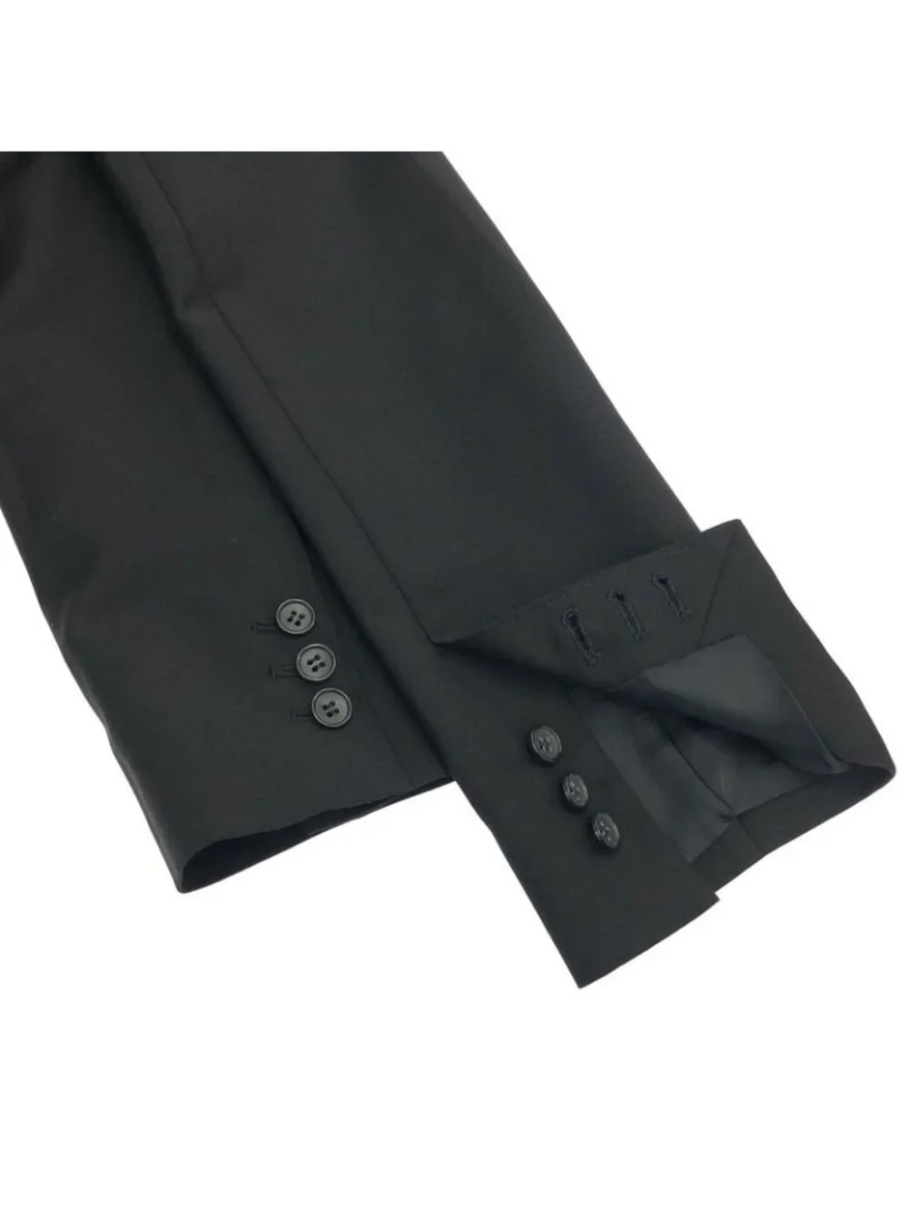 Balenciaga Tailored Jacket & Trousers Pants Set Suit Black 44 - Picture 7 of 10